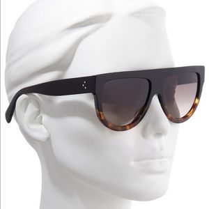 celine flat top sunglasses thin